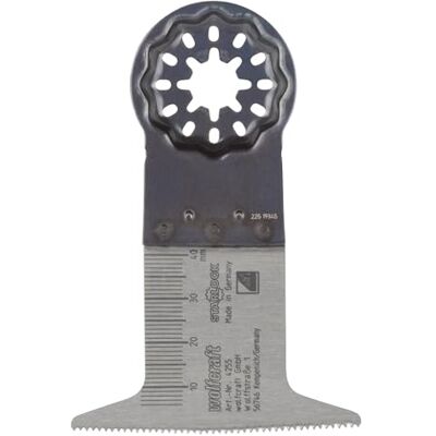 Wolfcraft HCS Pushcut Saw Blade "Expert", STARLOCK receptacle, wood, plastic, plasterboard I 4255000 I For long, straight cuts in wood Wolfcraft HCS Pushcut Saw Blade "Expert", STARLOCK receptacle, wood, plastic, plasterboard I 4255000 I For long, straight cuts in wood