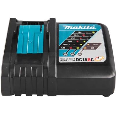 Makita DC18RC 14.4V to 18V Li-ion LXT Compact Battery Charger Makita DC18RC 14.4V to 18V Li-ion LXT Compact Battery Charger