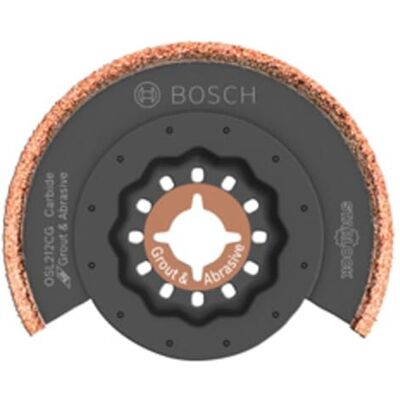 Bosch OSL212CG Starlock Oscillating Multi Tool Carbide Grit Segmented Saw Blade, 2-1/2 Bosch OSL212CG Starlock Oscillating Multi Tool Carbide Grit Segmented Saw Blade, 2-1/2
