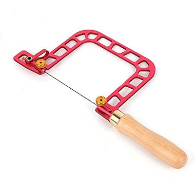Wincal Coping Saw, 3 inch Multifunctional Woodworker Fret Saw, Plastic Wood U-Wire Hand Saw Wire Pull Jig, for Cutting Wood Metal Saw Jewelry Making Tool Wincal Coping Saw, 3 inch Multifunctional Woodworker Fret Saw, Plastic Wood U-Wire Hand Saw Wire Pull Jig, for Cutting Wood Metal Saw Jewelry Making Tool