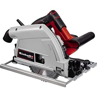 Einhell Plunge Saw 1200W 56mm Cutting Depth Tool-free Adjustment of Cutting Depth + Tilt Angle, High-Grade Carbide Saw Blade, Blade Lock TE-PS 165 Einhell Plunge Saw 1200W 56mm Cutting Depth Tool-free Adjustment of Cutting Depth + Tilt Angle, High-Grade Carbide Saw Blade, Blade Lock TE-PS 165