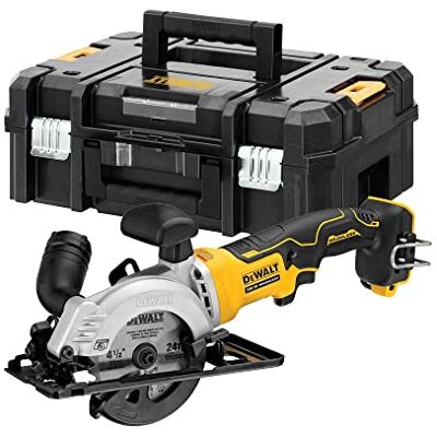 DeWalt DCS571NT-XJ 18V XR Brushless 115mm Compact Circular Saw, With TSTAK Box DeWalt DCS571NT-XJ 18V XR Brushless 115mm Compact Circular Saw, With TSTAK Box