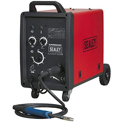 Sealey Supermig200 Professional Mig Welder 200Amp 230V with Binzel Euro Torch Sealey Supermig200 Professional Mig Welder 200Amp 230V with Binzel Euro Torch