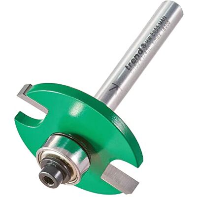 Trend Bearing Guided Biscuit Jointer Router Cutter, 1/4 Inch Shank Bearing Guided For Accurate Biscuit Slots. Tungsten Carbide Tipped, 4mm Cut Length For Sizes 0, 10 And 20, C152X1/4TC Trend Bearing Guided Biscuit Jointer Router Cutter, 1/4 Inch Shank Bearing Guided For Accurate Biscuit Slots. Tungsten Carbide Tipped, 4mm Cut Length For Sizes 0, 10 And 20, C152X1/4TC