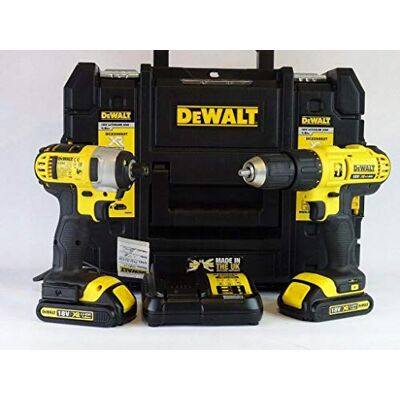 DeWalt 18V Cordless XR LI-ION Combi Drill & Impact Driver Twin Pack DCZ298S2T DeWalt 18V Cordless XR LI-ION Combi Drill & Impact Driver Twin Pack DCZ298S2T