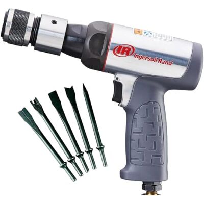 Ingersoll-Rand Ingersoll Rand Air Hammer Kit 123MAXHK Powerful Pneumatic Hammer with Anti-Vibration Short Barrel & Quick-Change Retainer, Pack of 2 Ingersoll-Rand Ingersoll Rand Air Hammer Kit 123MAXHK Powerful Pneumatic Hammer with Anti-Vibration Short Barrel & Quick-Change Retainer, Pack of 2