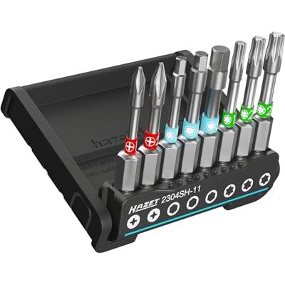 Hazet Smart Holder 2304SH-11 Practical Tool Holder 8 Pieces Output: 6.3 (1/4 Inch) Storage of Metal Parts, Order in The Workplace, Safety Made in Germany Hazet Smart Holder 2304SH-11 Practical Tool Holder 8 Pieces Output: 6.3 (1/4 Inch) Storage of Metal Parts, Order in The Workplace, Safety Made in Germany