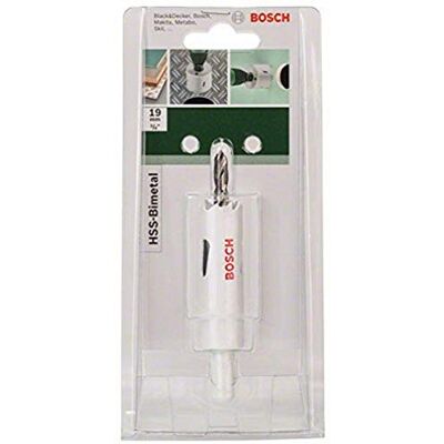 Bosch 2609255600 HSS Bi-Metal Holesaw with Diameter 19mm Bosch 2609255600 HSS Bi-Metal Holesaw with Diameter 19mm
