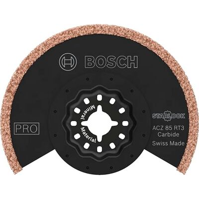 Bosch 10x PRO ACZ 85 RT3 Grout Segment Blade for Mortar, Aerated concrete, Ø 85 mm, Professional Accessory Multitool Bosch 10x PRO ACZ 85 RT3 Grout Segment Blade for Mortar, Aerated concrete, Ø 85 mm, Professional Accessory Multitool