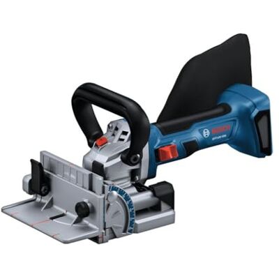 Bosch GFF18V-086N 18V Brushless Biscuit Joiner Cordless Woodworking Tool for Accurate Joints, Adjustable Cutting Depth, Dust Extraction Port, Ergonomic Design for Cabinetry & Furniture Making Bosch GFF18V-086N 18V Brushless Biscuit Joiner Cordless Woodworking Tool for Accurate Joints, Adjustable Cutting Depth, Dust Extraction Port, Ergonomic Design for Cabinetry & Furniture Making