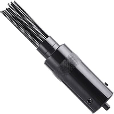 TC TECHNIC Universal Air Hammer Needle Scaler Attachment. Includes 19 needles measuring 3.0mm x 125mm, thread diameter 30mm, needle stroke 24mm TC TECHNIC Universal Air Hammer Needle Scaler Attachment. Includes 19 needles measuring 3.0mm x 125mm, thread diameter 30mm, needle stroke 24mm
