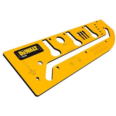 DeWalt 650mm Kitchen Worktop Jig with VisonLine® technology. Router Jig with Dual Measurement for perfect cutting/joining of Kitchen Worktops, up to 650mm DWJ650 DeWalt 650mm Kitchen Worktop Jig with VisonLine® technology. Router Jig with Dual Measurement for perfect cutting/joining of Kitchen Worktops, up to 650mm DWJ650