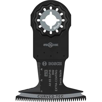Bosch 5X PRO Multi Material AII 65 BSPIB Multitool Blade (for Hardwood, Plastic Coated Boards, Width 65 mm, Professional Accessory Multitool) Bosch 5X PRO Multi Material AII 65 BSPIB Multitool Blade (for Hardwood, Plastic Coated Boards, Width 65 mm, Professional Accessory Multitool)