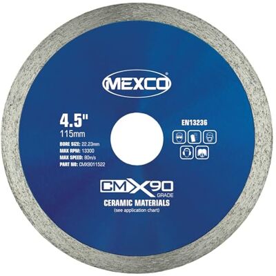 Mexco Ceramic Diamond Blade 115mm - Diamond Blade Mexco Ceramic Diamond Blade 115mm - Diamond Blade