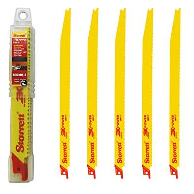 Starrett Multi Purpose Reciprocating Saw Blades 300mm (12-inch) Pack of 5 Starrett Multi Purpose Reciprocating Saw Blades 300mm (12-inch) Pack of 5