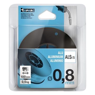 GYS 086685 Aluminium AlSi5 MIG Wire Ø0.8mm 0.5kg GYS 086685 Aluminium AlSi5 MIG Wire Ø0.8mm 0.5kg