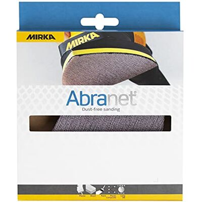 Mirka Abranet sanding triangle with net for corner sanders 100x152x152 mm/Hook & loop/Grit P180 / 10 pcs/for sanding wood, filler, varnish, plastic / AE219F1018 Mirka Abranet sanding triangle with net for corner sanders 100x152x152 mm/Hook & loop/Grit P180 / 10 pcs/for sanding wood, filler, varnish, plastic / AE219F1018