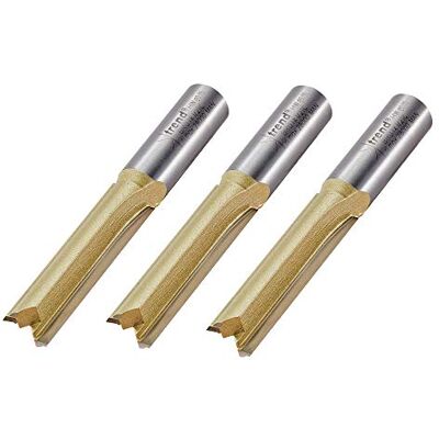 Trend Br01/3 3 Pack Of 1/2" TCT Straight Router Cutters - Router Cutters Trend Br01/3 3 Pack Of 1/2" TCT Straight Router Cutters - Router Cutters