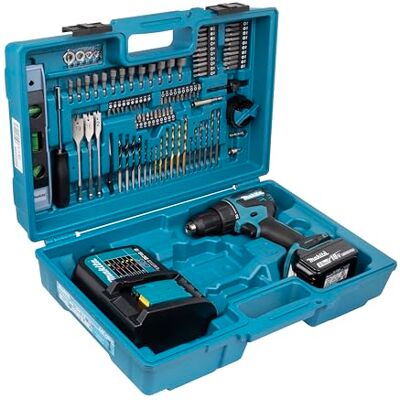 Makita DHP490SFX2 18V Li-ion LXT Brushless Combi Drill Complete with 1 x 3.0 Ah Battery, Charger and Accessory Set Supplied in a Makpac Case Makita DHP490SFX2 18V Li-ion LXT Brushless Combi Drill Complete with 1 x 3.0 Ah Battery, Charger and Accessory Set Supplied in a Makpac Case