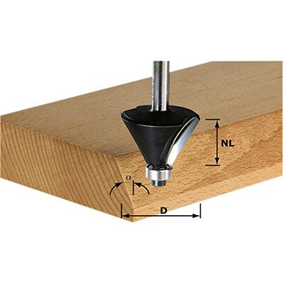 Festool 491132 Chamfer Bit with b HW 25.7 mm 15 Degree Festool 491132 Chamfer Bit with b HW 25.7 mm 15 Degree