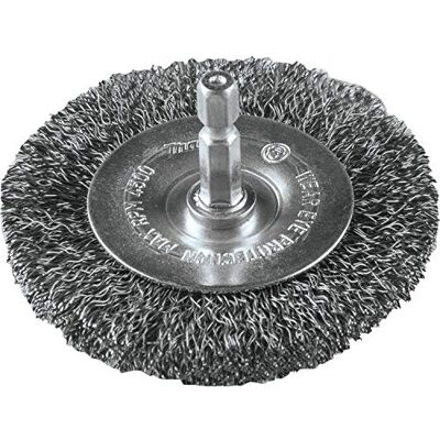 Makita B-63074 3" Crimped Wire Wheel, 1/4" Hex Shank Makita B-63074 3" Crimped Wire Wheel, 1/4" Hex Shank