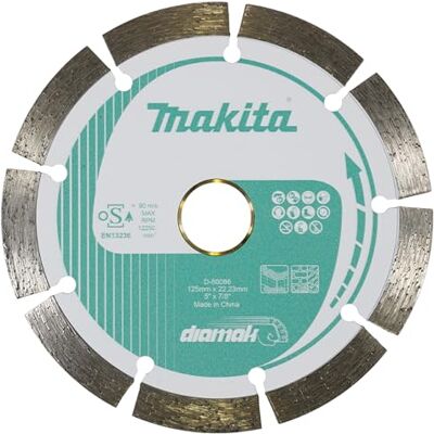 Makita Diamak D-80086 Diamond Cutting Disc 125 mm Makita Diamak D-80086 Diamond Cutting Disc 125 mm