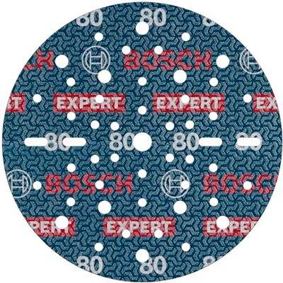 Bosch 6x EXPERT O780 Foil Sanding Disc, 150 mm (for Hardwood, Paint on wood, Ø 150 mm, Grit 80, Professional Accessory Random Orbital Sander) Bosch 6x EXPERT O780 Foil Sanding Disc, 150 mm (for Hardwood, Paint on wood, Ø 150 mm, Grit 80, Professional Accessory Random Orbital Sander)