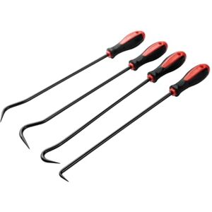 ROTATION 4-Piece Heavy-Duty Long Hook & Pick Set, Automotive Hose Removal Tools for Vehicle Radiator and Coolant Hose, Clamp, and More ROTATION 4-Piece Heavy-Duty Long Hook & Pick Set, Automotive Hose Removal Tools for Vehicle Radiator and Coolant Hose, Clamp, and More