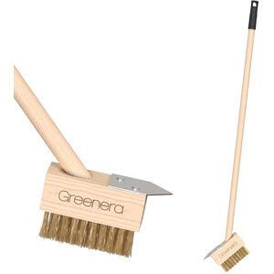 Vivo Technologies Weed Remover Tool Long Handle for Cleaning Patios,120cm Patio Cleaner Garden Brush,Wire Broom with Angled Wire Bristles,Weed Brush for Cleaning Block Paving and Driveway Vivo Technologies Weed Remover Tool Long Handle for Cleaning Patios,120cm Patio Cleaner Garden Brush,Wire Broom with Angled Wire Bristles,Weed Brush for Cleaning Block Paving and Driveway