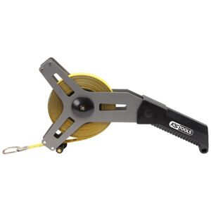 KS TOOLS 300.0050 Frame tape measure with yellow steel tape, 30m KS TOOLS 300.0050 Frame tape measure with yellow steel tape, 30m