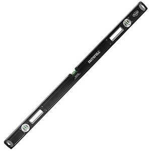 Faithfull FAISLHD1200 Prestige Professional Aluminium Spirit Level 1200 mm (4 ft),Black