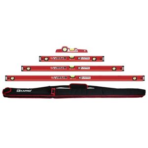 Kapro K787SETX4 787 Series Level Set - 4 Piece Kapro K787SETX4 787 Series Level Set - 4 Piece