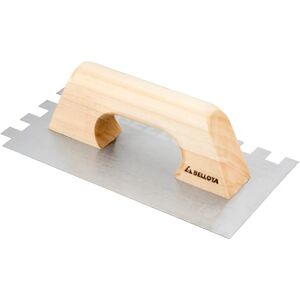 Bellota 5873-15 Tail Trowel with Serrated 15x15 mm, Wooden Handle and Steel Blade Bellota 5873-15 Tail Trowel with Serrated 15x15 mm, Wooden Handle and Steel Blade
