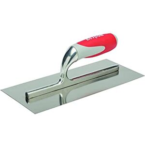 Nespoli Stainless Steel Straight Trowel, 280x120mm, with FSC LaserTouch Wood Handle, with Aluminium Frame Nespoli Stainless Steel Straight Trowel, 280x120mm, with FSC LaserTouch Wood Handle, with Aluminium Frame