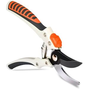 G4GADGET Heavy Duty Garden Secateurs – SK5 Steel Bypass Pruning Shears with Non-Slip Ergonomic Grip – Professional Garden Scissors for Trimming, Pruning & Cutting G4GADGET Heavy Duty Garden Secateurs – SK5 Steel Bypass Pruning Shears with Non-Slip Ergonomic Grip – Professional Garden Scissors for Trimming, Pruning & Cutting