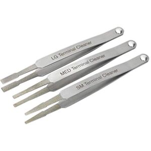 Sealey Vs9202 Terminal Cleaner Set 3Pc Diamond Grip Sealey Vs9202 Terminal Cleaner Set 3Pc Diamond Grip