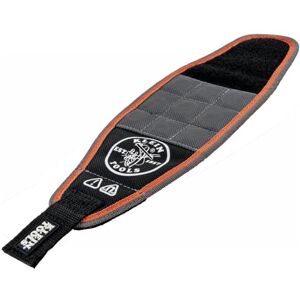KLEIN TOOLS Tradesman Pro Magnetic Wristband 55895 Black with Orange/Gray KLEIN TOOLS Tradesman Pro Magnetic Wristband 55895 Black with Orange/Gray