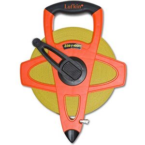 Lufkin LUFFM100CME 2-Sided Tape Measure Long, Orange/Black, 13mm/1/2 x 100m/328' Lufkin LUFFM100CME 2-Sided Tape Measure Long, Orange/Black, 13mm/1/2 x 100m/328'