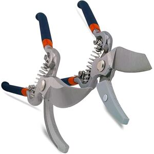 G4GADGET Traditional Secateurs Set – 2 Piece Garden Pruners (Bypass & Anvil) Precision Cutting Tools for Plants, Flowers & Branches Heavy Duty Steel Blades with Ergonomic Handles G4GADGET Traditional Secateurs Set – 2 Piece Garden Pruners (Bypass & Anvil) Precision Cutting Tools for Plants, Flowers & Branches Heavy Duty Steel Blades with Ergonomic Handles