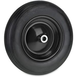 Relaxdays Wheelbarrow Wheel 3.50-8, Rubber Tyre with Steel Centre, Puncture-Proof, up to 100 kg, Replacement, Black, 3.5-8 Relaxdays Wheelbarrow Wheel 3.50-8, Rubber Tyre with Steel Centre, Puncture-Proof, up to 100 kg, Replacement, Black, 3.5-8
