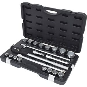 KS TOOLS 911.0751 3/4-inch 12-Point Classic Socket Set (21 Pieces) KS TOOLS 911.0751 3/4-inch 12-Point Classic Socket Set (21 Pieces)