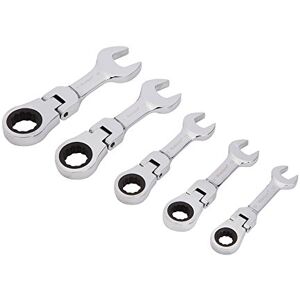 Blue Spot Tools 04314 BlueSpot 5 PCE Flexible Stubby Ratchet Spanner Set (10-19mm) 5pce Head, Set of 5 Pieces Blue Spot Tools 04314 BlueSpot 5 PCE Flexible Stubby Ratchet Spanner Set (10-19mm) 5pce Head, Set of 5 Pieces