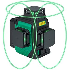 Goblin Tools 3DX-PG30A Green Beam 3D (Three-Dimensional) 3X 360° Multi-line Laser Level Kit, Self-Levelling Laser with Magnetic Mount, Rechargeable Lithium-ion Battery Pack, Target & Hard Carry Case Goblin Tools 3DX-PG30A Green Beam 3D (Three-Dimensional) 3X 360° Multi-line Laser Level Kit, Self-Levelling Laser with Magnetic Mount, Rechargeable Lithium-ion Battery Pack, Target & Hard Carry Case