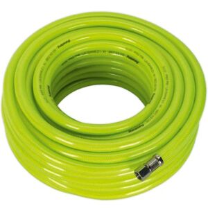 Sealey Ahfc20 Air Hose High Visibility 20Mtr X ?8Mm with 1/4In Bsp Unions Sealey Ahfc20 Air Hose High Visibility 20Mtr X ?8Mm with 1/4In Bsp Unions