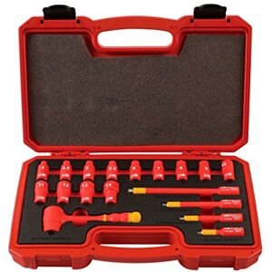 Laser 6145 Insulated Socket Set 1/4"D 18pc Laser 6145 Insulated Socket Set 1/4"D 18pc