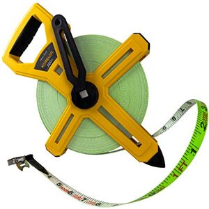 Komelon 6633 Open Reel Fiberglass Tape Measure, 300-Feet, Yellow Komelon 6633 Open Reel Fiberglass Tape Measure, 300-Feet, Yellow