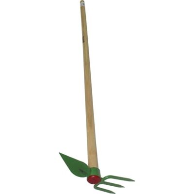 Monkey Ladder Hoe Garden Tool with 3 Tooth Pole Made of Steel, Ideal for Tilling and Cultivating The Land* Monkey Ladder Hoe Garden Tool with 3 Tooth Pole Made of Steel, Ideal for Tilling and Cultivating The Land*