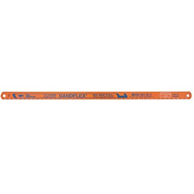 Bahco 3906-250-24-5P 24 TPI Sand Flex Bi-Metal Hand Hacksaw Blade, Orange, 250 mm, Set of 5 Piece Bahco 3906-250-24-5P 24 TPI Sand Flex Bi-Metal Hand Hacksaw Blade, Orange, 250 mm, Set of 5 Piece