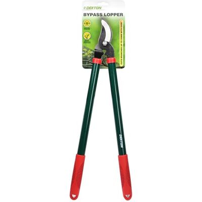 DEKTON Bypass Lopper – Heavy Duty Garden Pruning Tool with Sharp Blades Long Handles for Leverage Ideal for Cutting Thick Branches and Stems Ergonomic Grip Durable and Efficient Performance DEKTON Bypass Lopper – Heavy Duty Garden Pruning Tool with Sharp Blades Long Handles for Leverage Ideal for Cutting Thick Branches and Stems Ergonomic Grip Durable and Efficient Performance