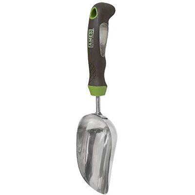 AMES 2445400 Stainless Steel Hand Soil Scoop with Ergo Gel Grip, 13-Inch AMES 2445400 Stainless Steel Hand Soil Scoop with Ergo Gel Grip, 13-Inch